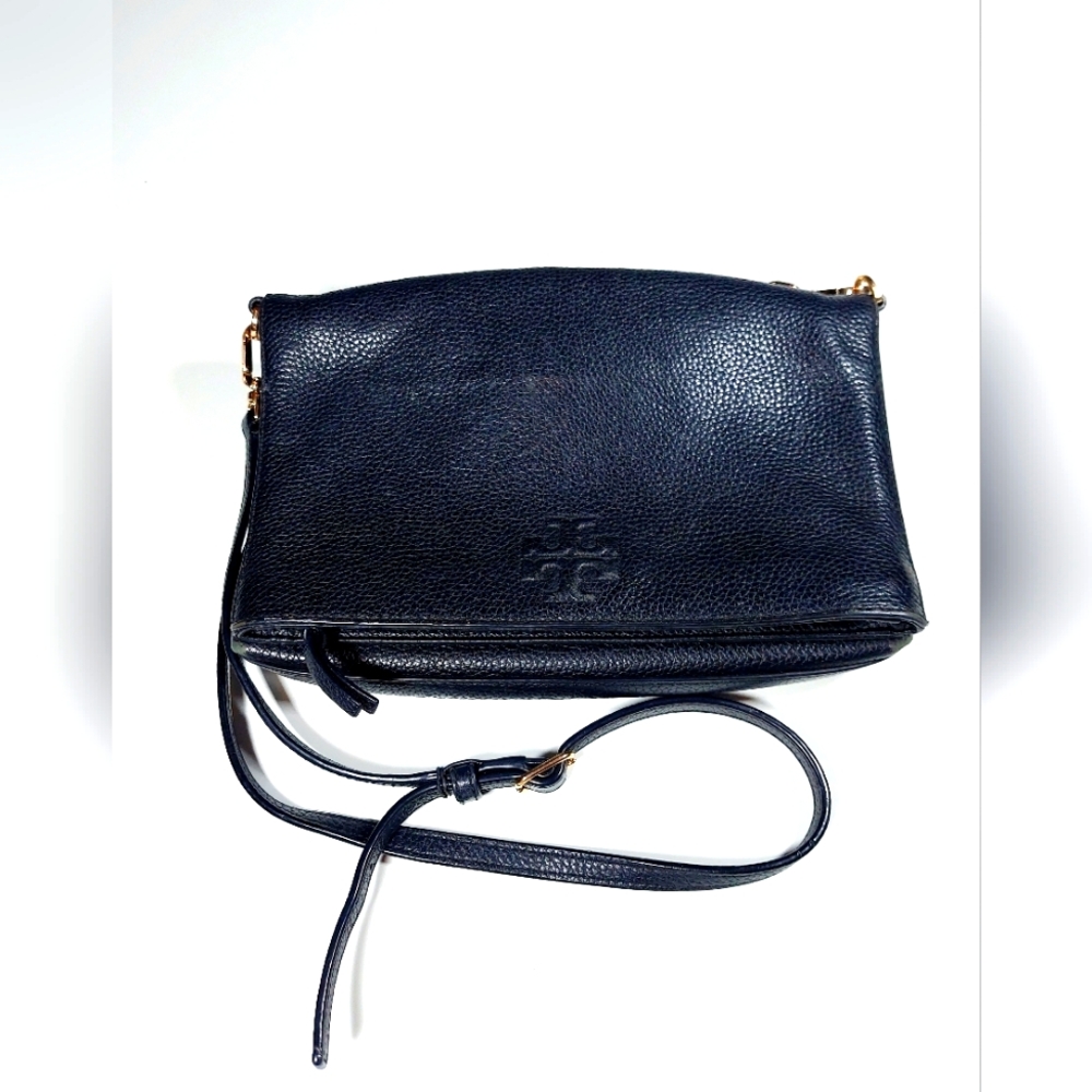 Tory Burch Black Leather Crossbody Bag